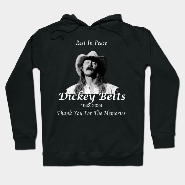 Dickey Betts Hoodie by Bouteeqify